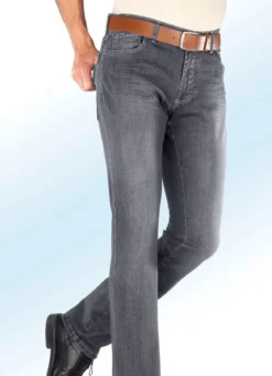 Jeans von "Francesco Botti" mit Dehnbund in 3 Farben