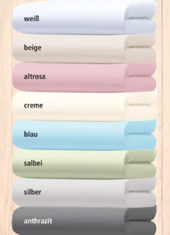 Jersey-Stretch-Elasthan-Spannbetttücher Excellent von Florella
