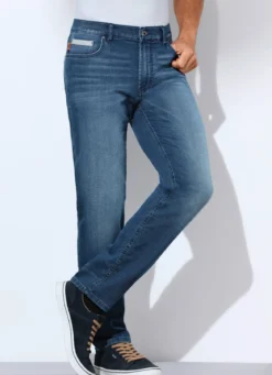 Jogg-Denim-Jeans von "Francesco Botti" in 2 Farben