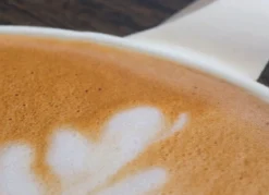 Küchenläufer Kaffeetassen, mit rutschhemmender Rückseite