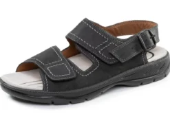 Klassische Herren-Sandalen, Weite H, mit Klettverschluss