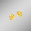 Klassische Knoten-Ohrstecker