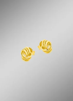 Klassische Knoten-Ohrstecker