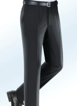 "Klaus Modelle"-Dehnbundhose mit Gürtel in 4 Farben