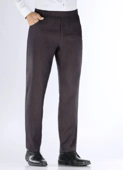 "Klaus Modelle"-Edel-Schlupfjeans mit Gummibund in 2 Farben