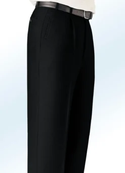"Klaus Modelle"-Hose mit seitlichen Paspeltaschen in 5 Farben