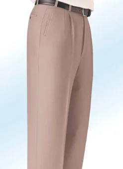 "Klaus Modelle"-Hose mit seitlichen Paspeltaschen in 5 Farben