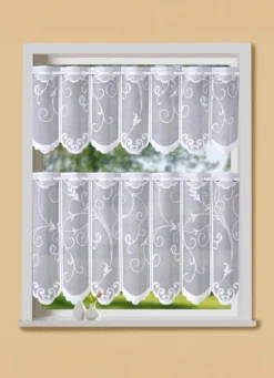 Kleinfenster-Store in Jacquard-Qualität