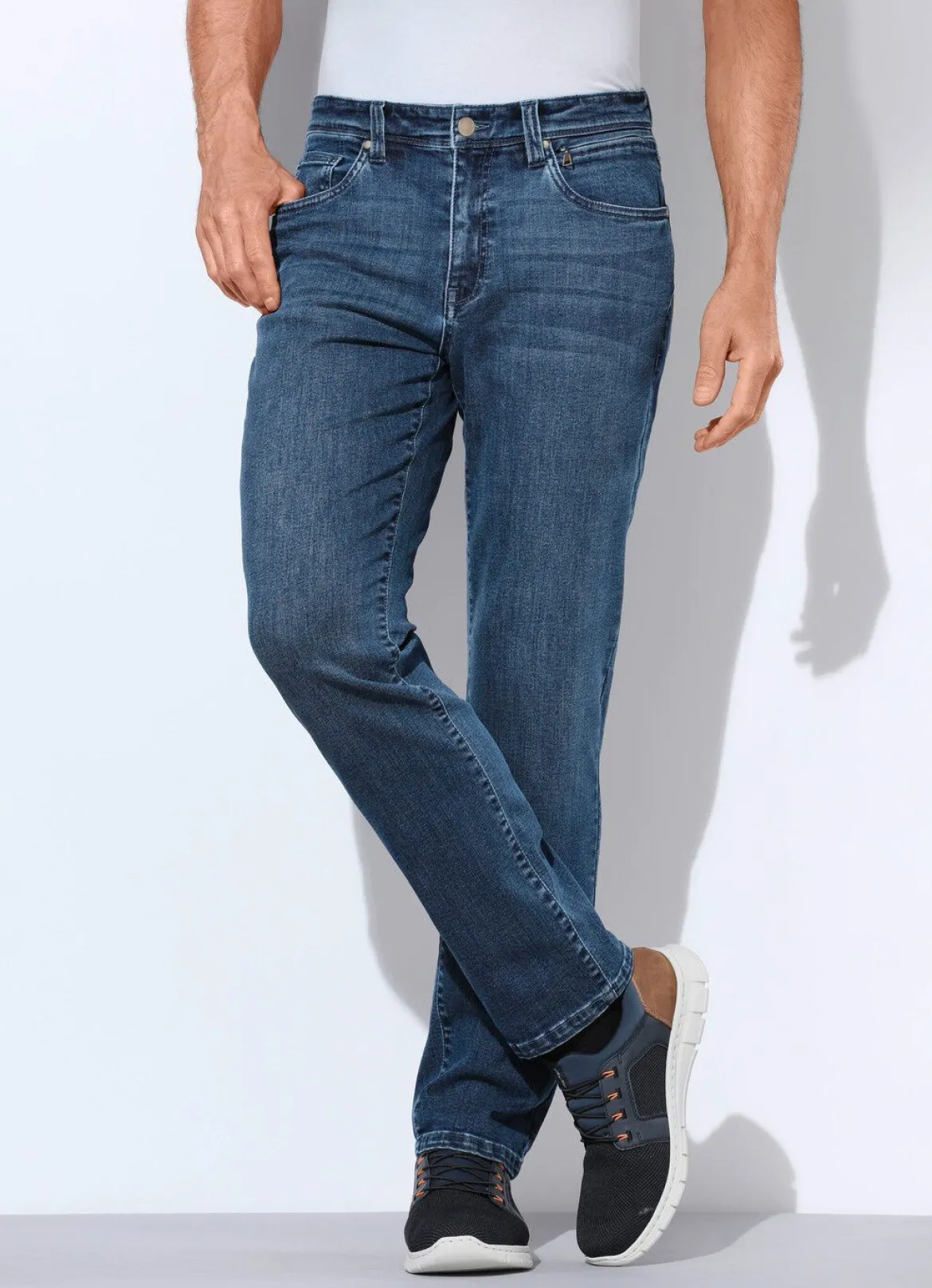 Komfortable Superstretch-Jeans in 3 Farben