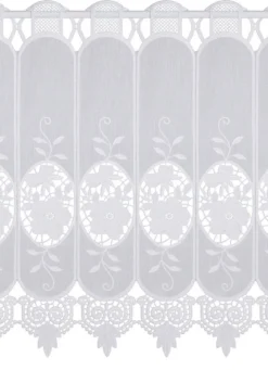 Kurzstore mit Blumen in Macramé-Spitze