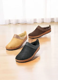 Lammfell-Clog für Damen und Herren von Haflinger