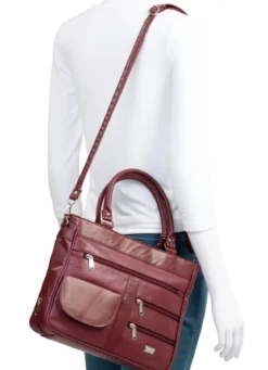 Laurina, Damen, Tasche, mit abnehmbarer, verstellbarer Umhängeriemen
