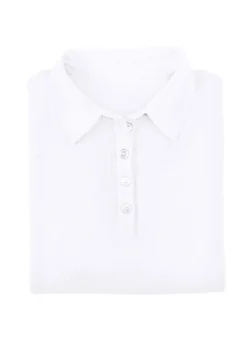 Laurina Poloshirt mit Knopfleiste