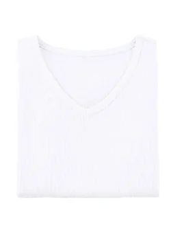 Laurina Shirt mit V-Ausschnitt