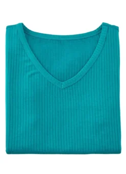 Laurina Shirt mit V-Ausschnitt