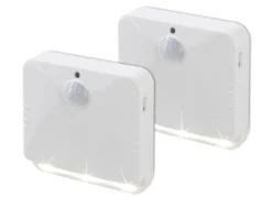 LED-Sensorlicht, 2er Set, von EASYmaxx