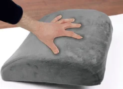 Lendenkissen aus anpassungsfähigem Memory Foam