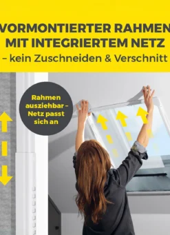 Magic-Fit Teleskop-Dachfenstergitter