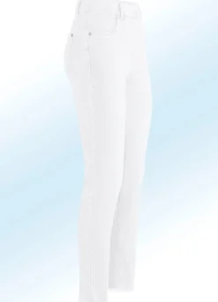Magic-Jeans mit angesagtem Fransensaum