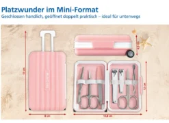 Mani- und Pediküre-Set, 7-teilig