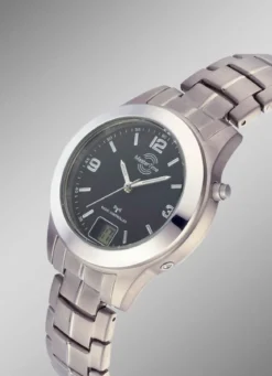 Master Time Funk Damenuhr aus Titan