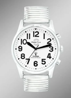 Master Time Funk-Herrenuhr mit sprechende Zeitansage
