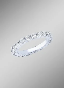 Memoire-Brillantring mit Brillanten
