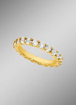 Memoire-Brillantring mit Brillanten