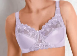 Miss Mary Bügel-BH mit floraler Tüllstickereispitze im Vorderteil