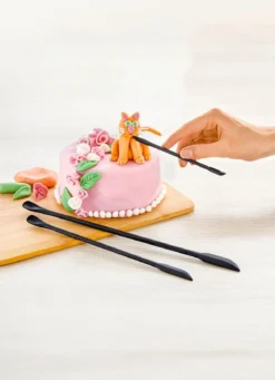 Modellier-Set aus Silikon, 3-teilig