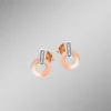Moderne Ohrstecker mit 8 Brillanten