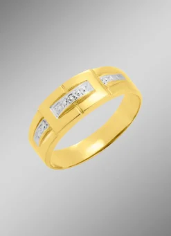 Moderner Damenring mit Diamant