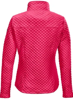 Modische Damen-Stretch-Jacke mit Jaquard-Steppmuster