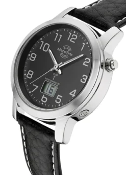 Modische, sportliche Damen-Lederarmbanduhr