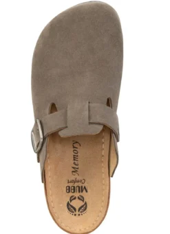 Mubb Clog aus bestem Rind-Veloursleder