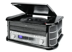 Nostalgie-Stereoanlage mit MP3-Direktaufnahmefunktion