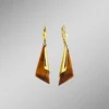 Ohrringe aus Gold mit Tigerauge