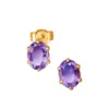 Ohrstecker mit echt Amethyst