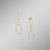 Ohrstecker: Moderne Eleganz in Bicolor