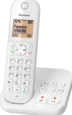 Panasonic Großtasten-Telefon mit Anrufbeantworter