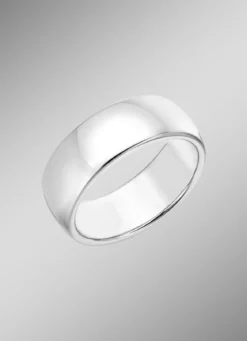 Partnerring in Silber