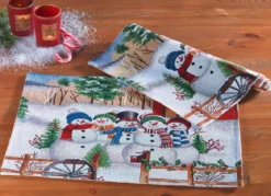Platzset, 2-teilig, aus Gobelin