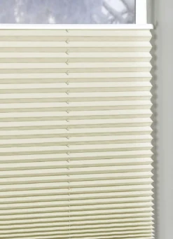Plissee-Rollos für Montage am Fensterrahmen ohne Bohren