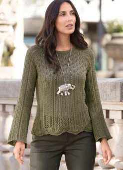 Pullover in tollem Mustermix