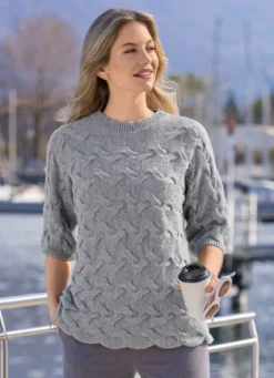 Pullover mit Alpaka