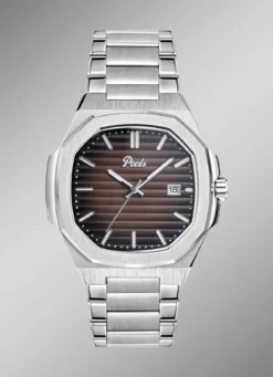 Quartz-Herrenuhr aus Edelstahl