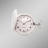 Quartz-Taschenuhr mit Metallgehäuse