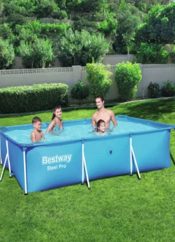 Rechteckiges Pool-Set, groß aus robustem TriTech-Material