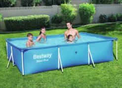 Rechteckiges Pool-Set, groß aus robustem TriTech-Material