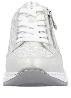 Rieker Schnür-Sneaker aus bedrucktem Synthetikmaterial